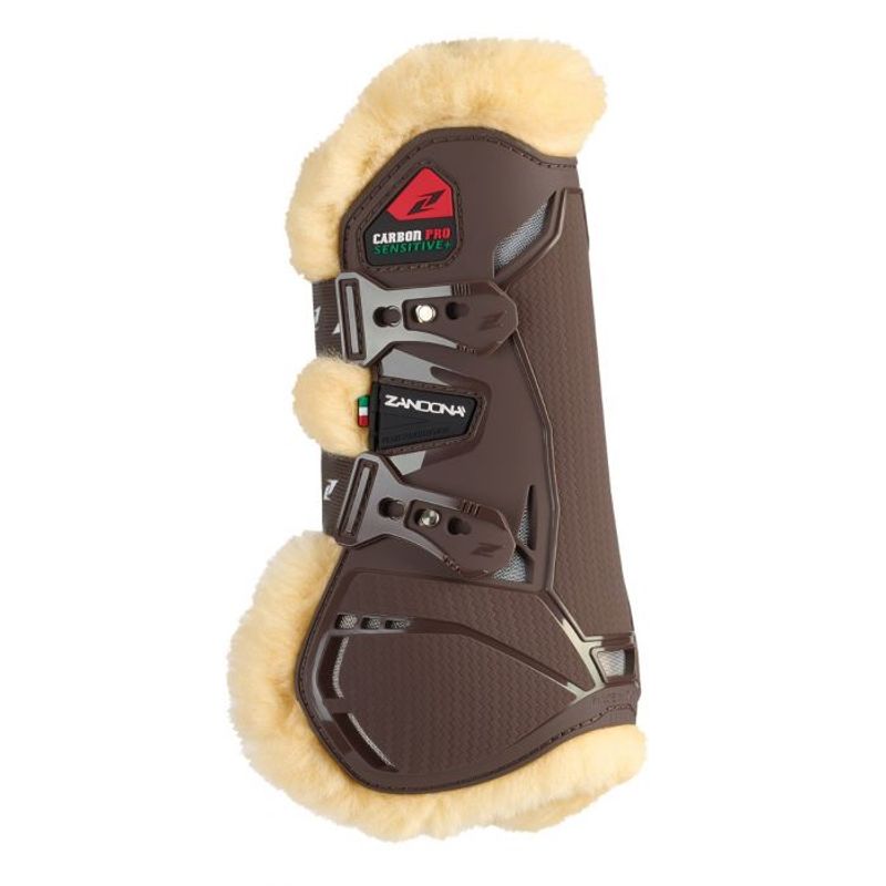 Zandona SCarbon Pro Sensitive+ Tendon Boots Front